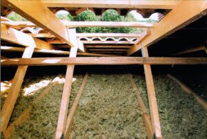 Granulated Rockwool insulation, France
